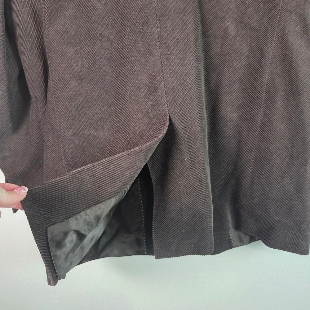 Banana Republic Blazer Mens 42R Brown Excellent Corduroy 3-Button Sport Coat